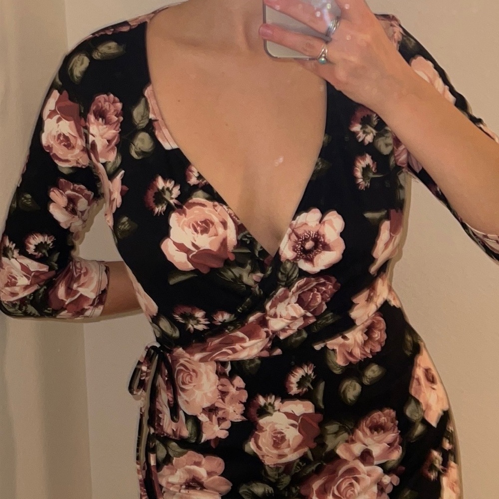 BCX floral dress